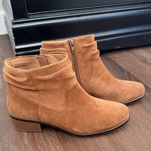Vionic Suede Weather Resistant Booties
